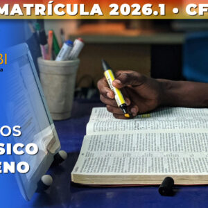 Matrícula 2026.1 - Formação Teológica